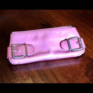 Banana Republic leather clutch